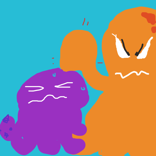 Drawing in Arm Wrestling Octopuses by yogiibear