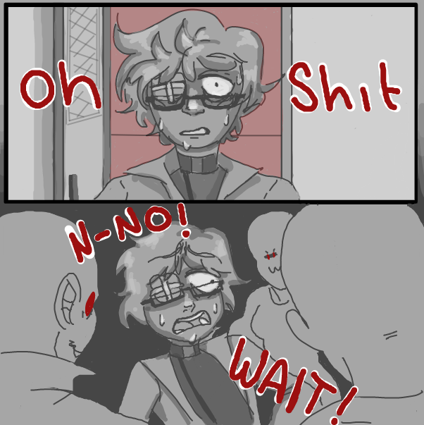 Drawing in OWO Illness by FrankenJammer