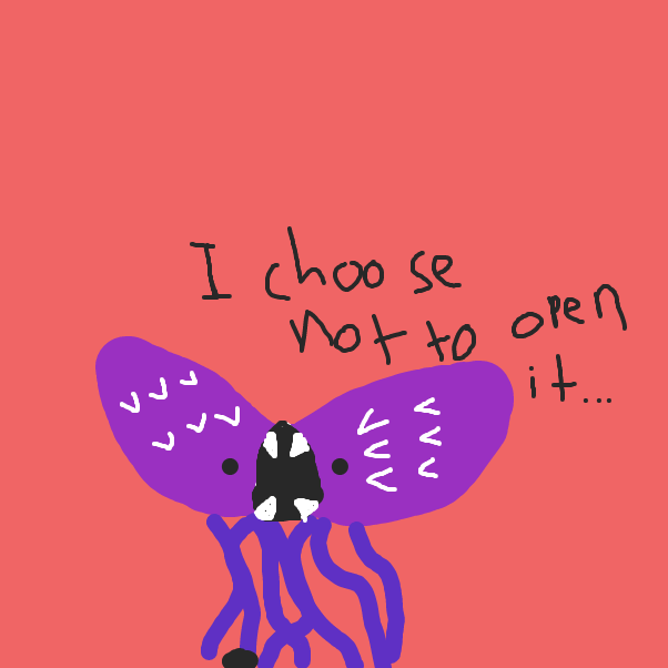 Drawing in Kinoh secret by LeGoddessToot!