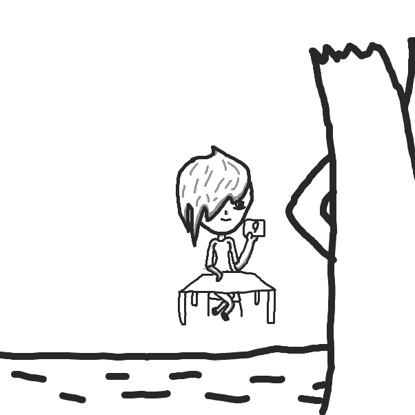 Drawing in Wind dancer by ItzAki