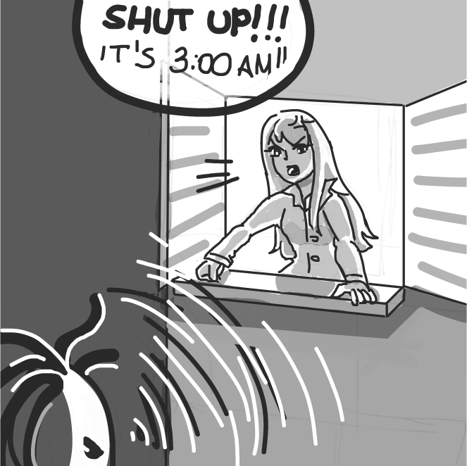  - Online Drawing Game Comic Strip Panel by SSR scorpia