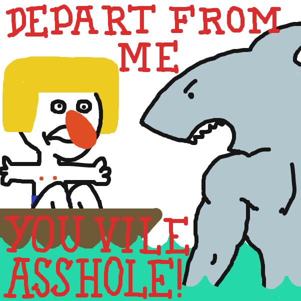 uh please refer to the previous parts with the same title, he trying to grave rob now - Online Drawing Game Comic Strip Panel by nooz