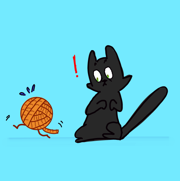 Drawing in Yarn by FrankenJammer