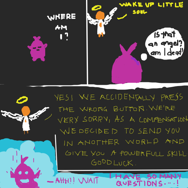  - Online Drawing Game Comic Strip Panel by Roco