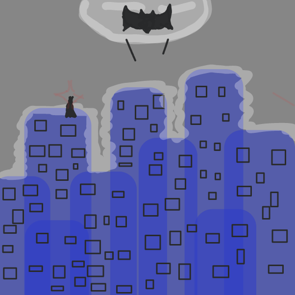 Drawing in Batman by Michaelzk