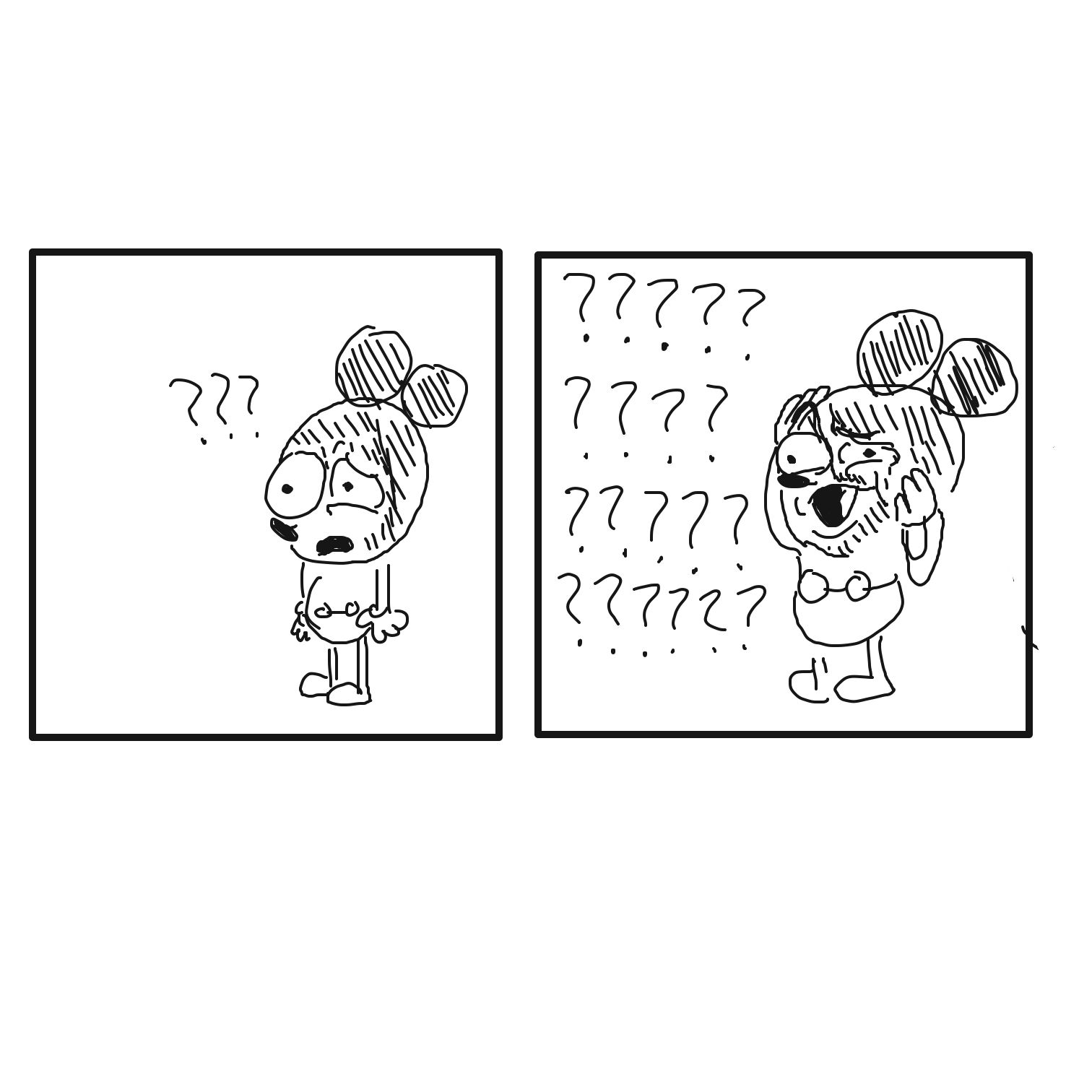  - Online Drawing Game Comic Strip Panel by CurlyCheddar 