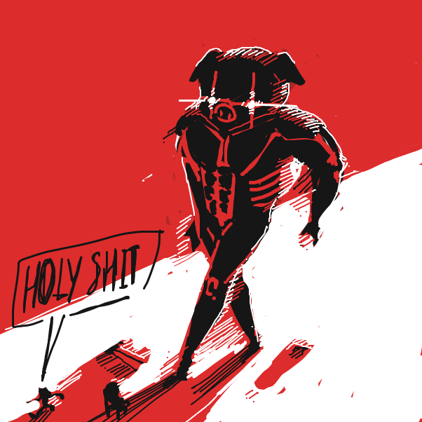  - Online Drawing Game Comic Strip Panel by virus_soup