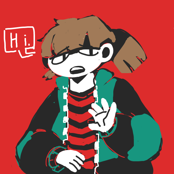 Drawing in draw yourself! by virus_soup