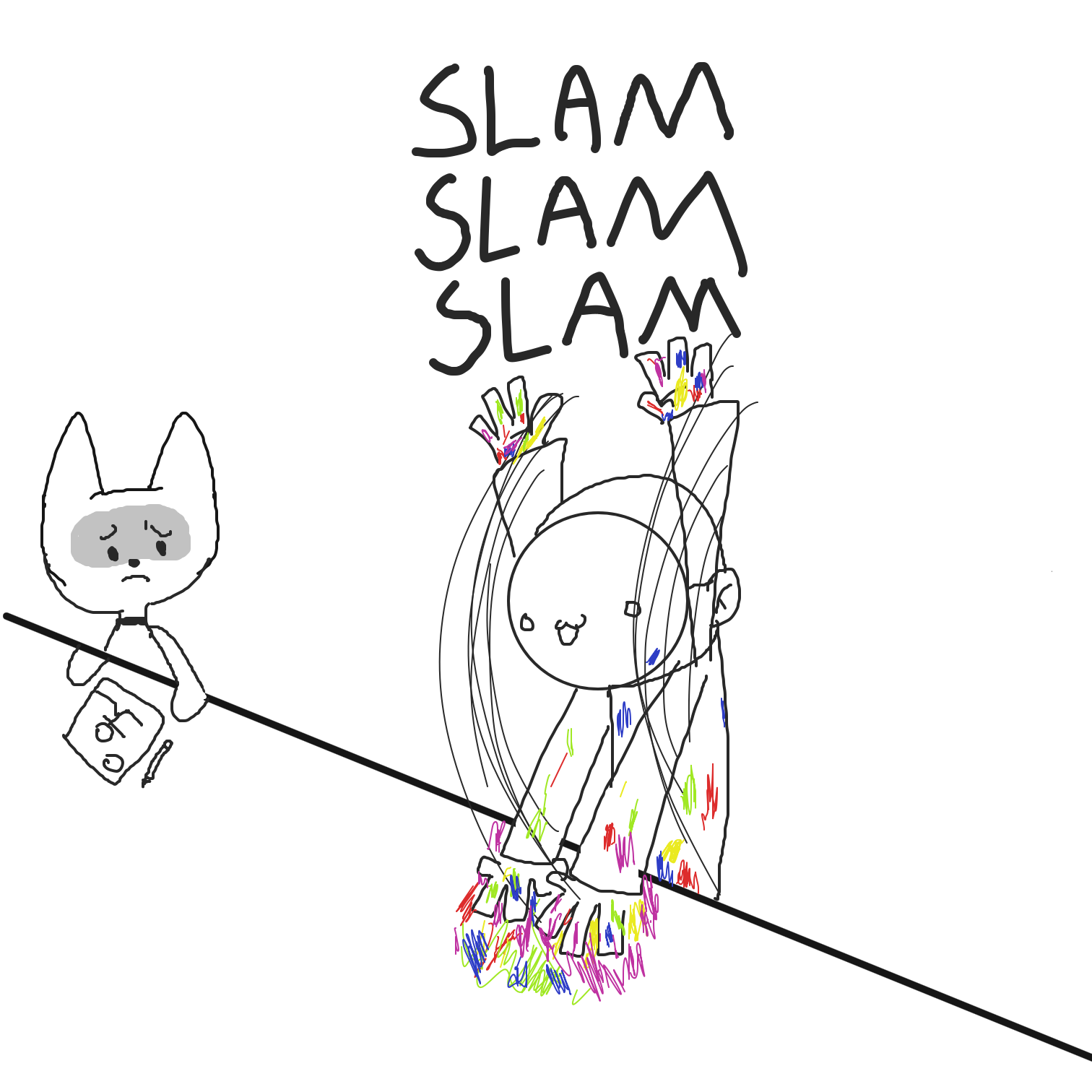 Drawing in ok by CurlyCheddar 