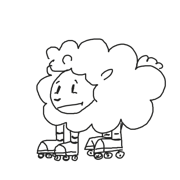 Drawing in Finish the sheep by Mojomos