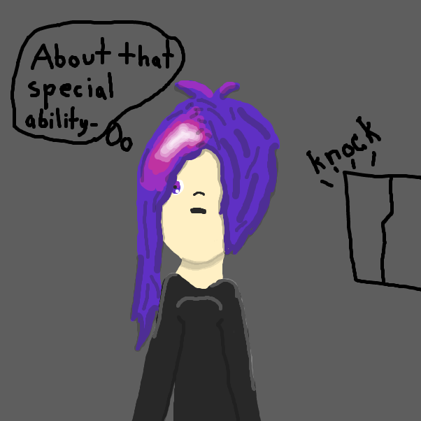 Somebody is at the door - Online Drawing Game Comic Strip Panel by ItzAki