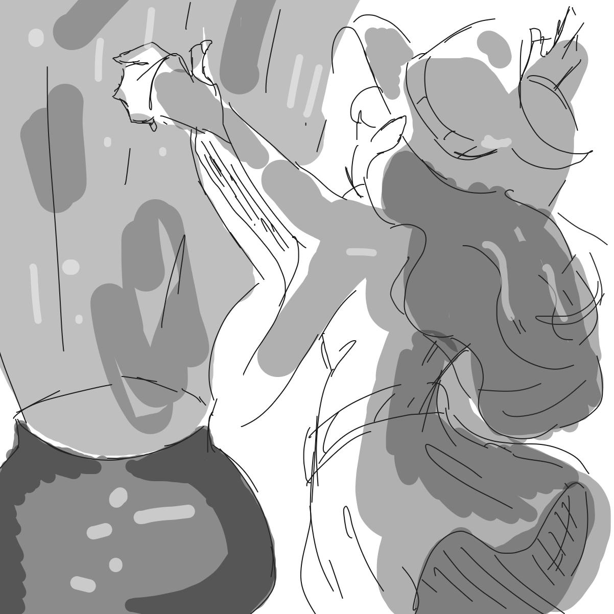  - Online Drawing Game Comic Strip Panel by LittleLonelyArt