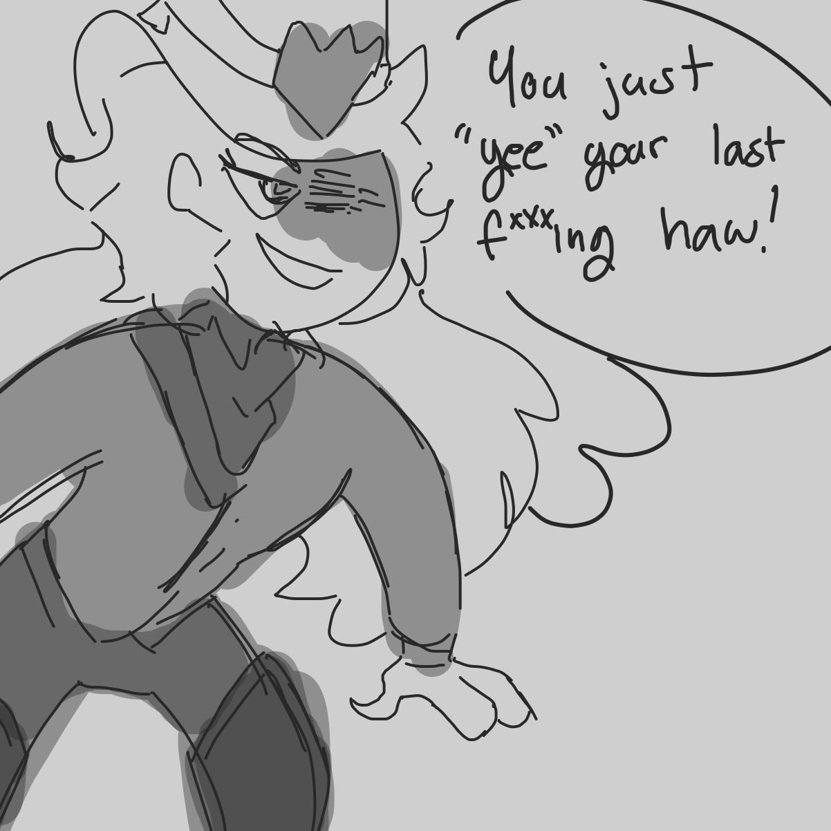  - Online Drawing Game Comic Strip Panel by LittleLonelyArt