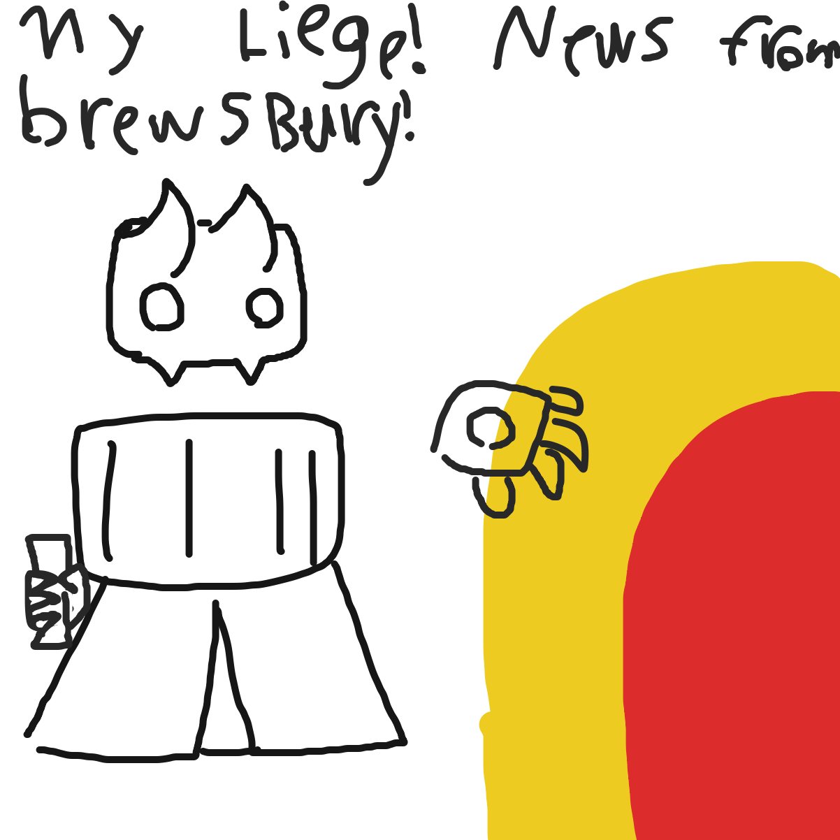 Drawing in To Battle by KingOfSpades2