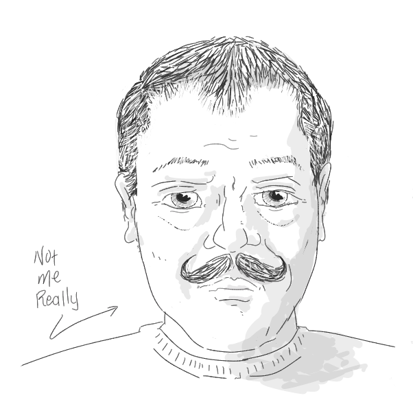 Drew from memory. I'm not really good at likenesses. - Online Drawing Game Comic Strip Panel by Wizard Croissant