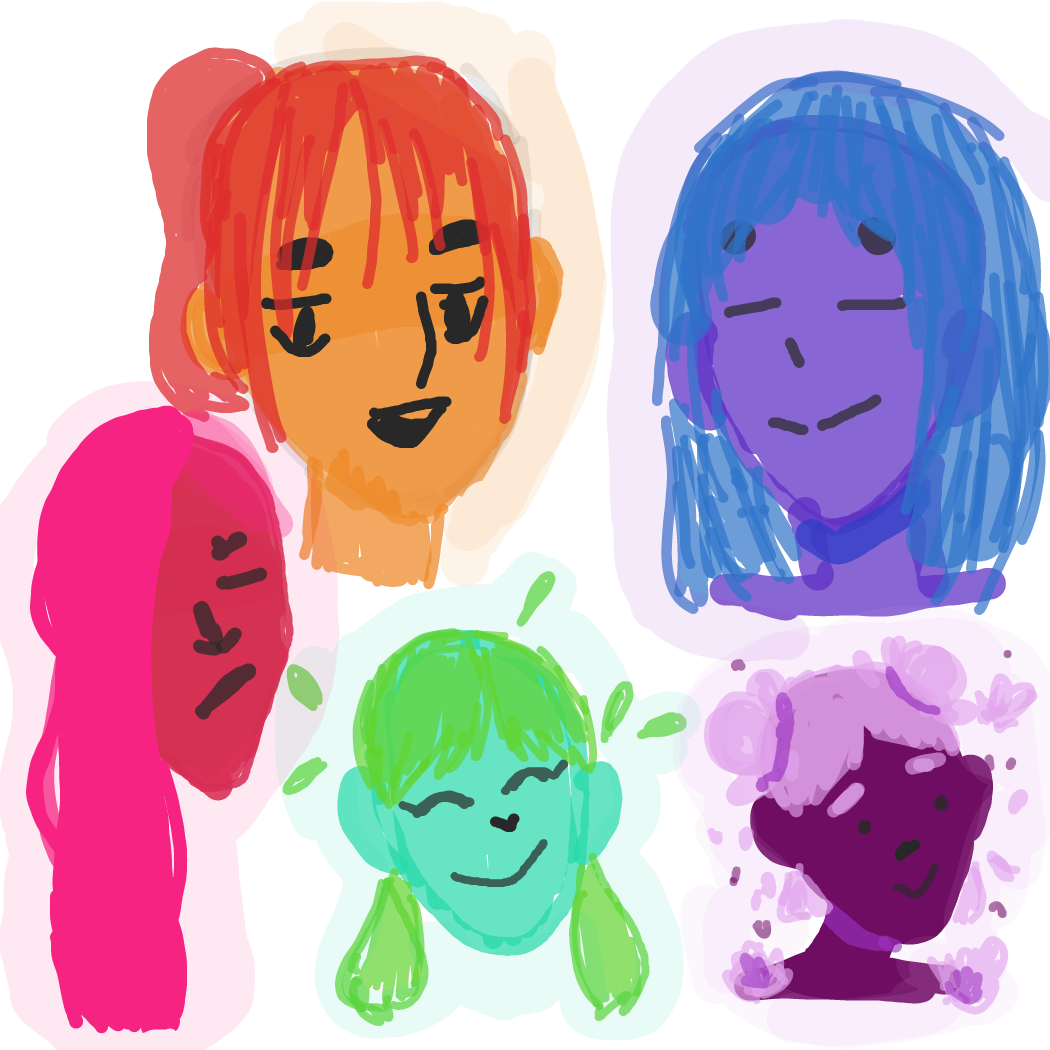 Liked webcomic I just wanna draw faces!