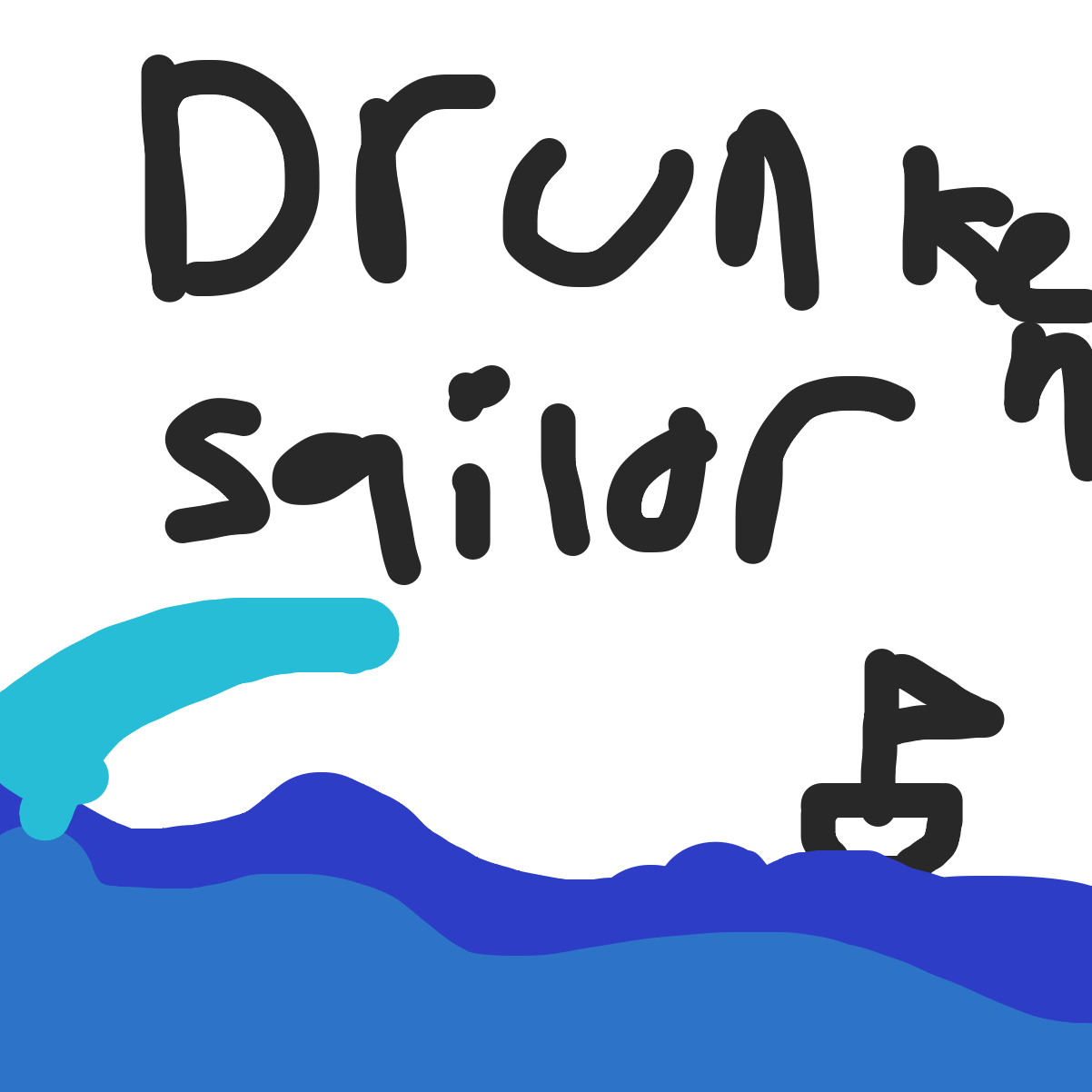 Drawing in What will you do with a drunken sailor by Steven117
