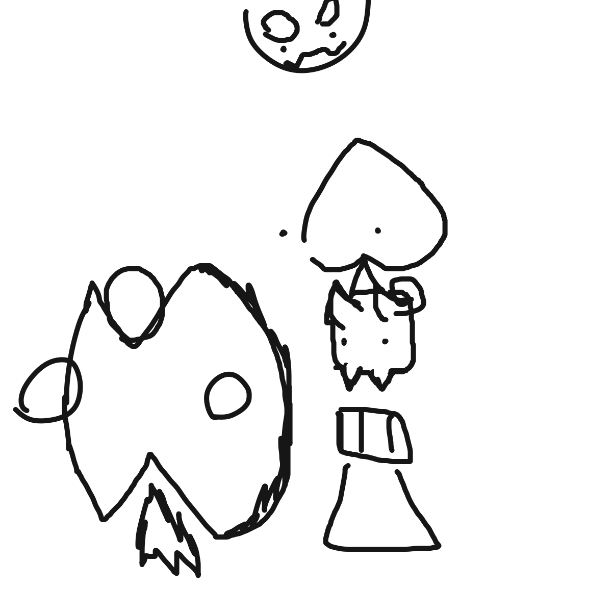 Absolute bonk - Online Drawing Game Comic Strip Panel by KingOfSpades2