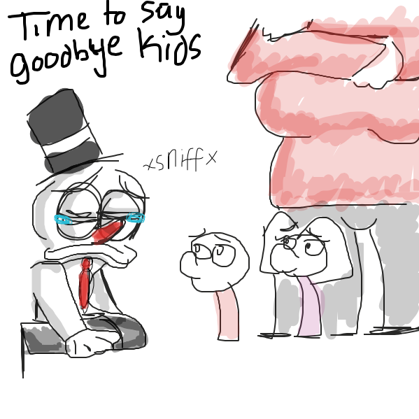Feels bad man... - Online Drawing Game Comic Strip Panel by Chunky Squelch