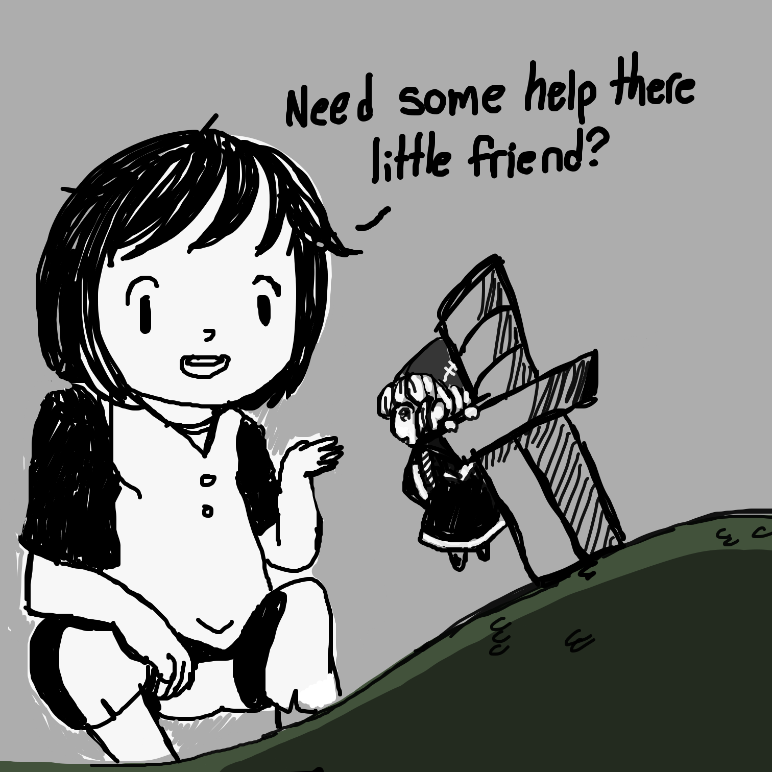  - Online Drawing Game Comic Strip Panel by Juleefish 