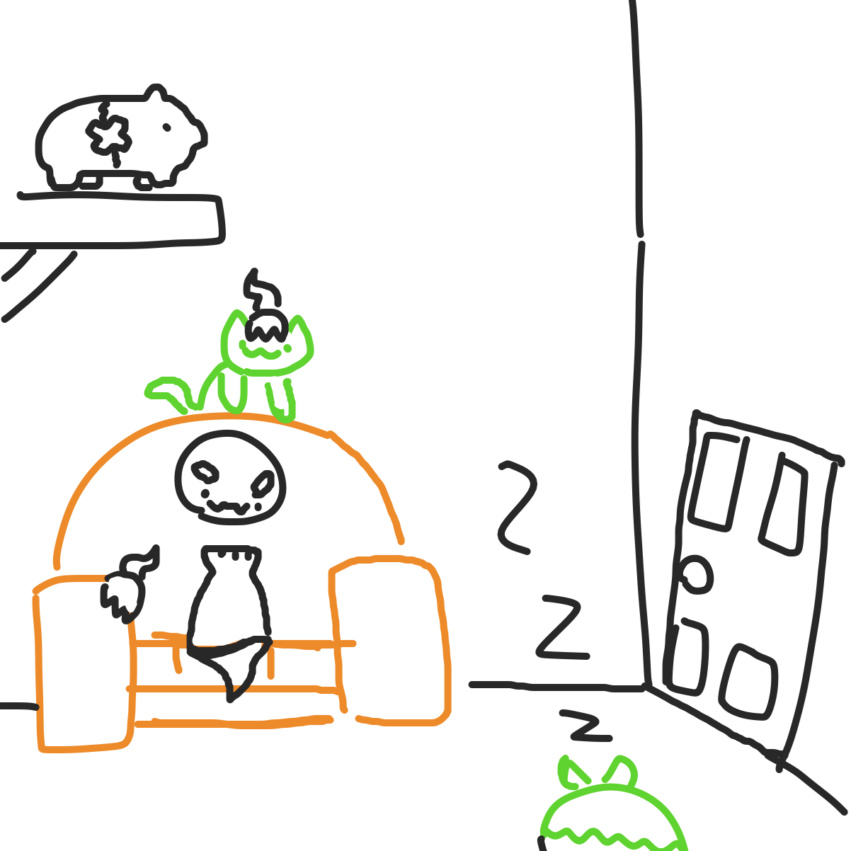  - Online Drawing Game Comic Strip Panel by KingOfSpades2