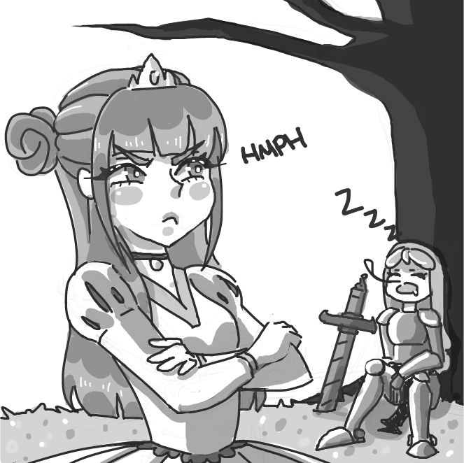  - Online Drawing Game Comic Strip Panel by SSR scorpia