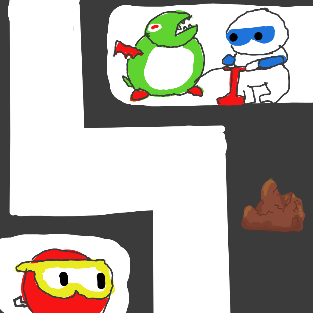  - Online Drawing Game Comic Strip Panel by Candytart