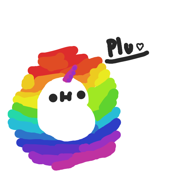 Drawing in Rainbow adventure by ItzAki