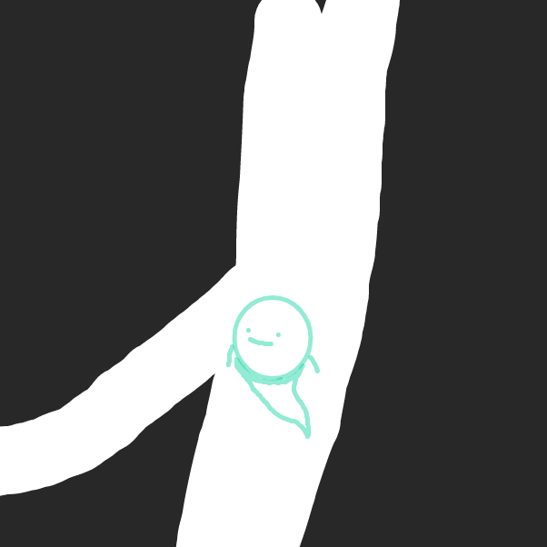 Drawing in Tunnel by ItzAki