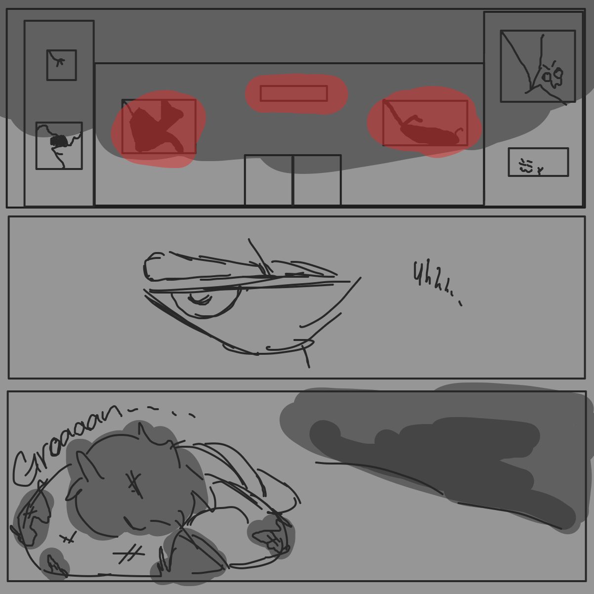 It’s the scientist in the first comic so you can look there for a reference! - Online Drawing Game Comic Strip Panel by LittleLonelyArt