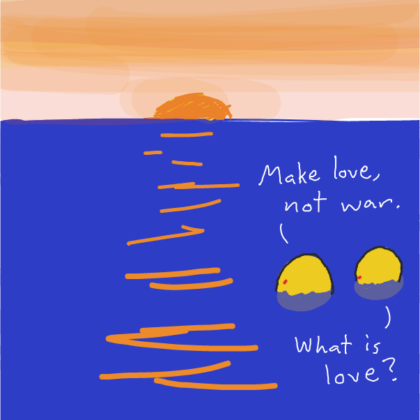 Drawing in Yellow Octopus Fight by Buckawn