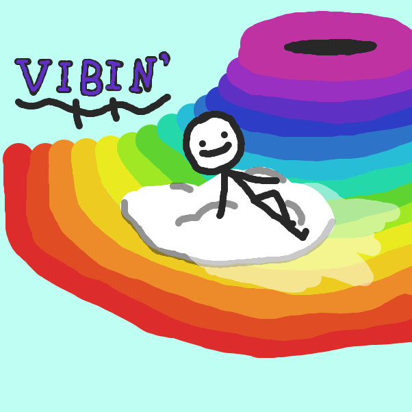 Drawing in like a rainbow by ItzAki