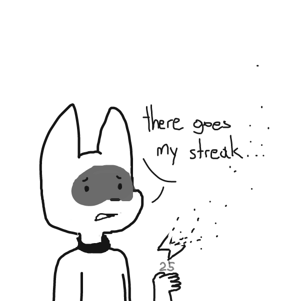 Liked webcomic MY STREAK!