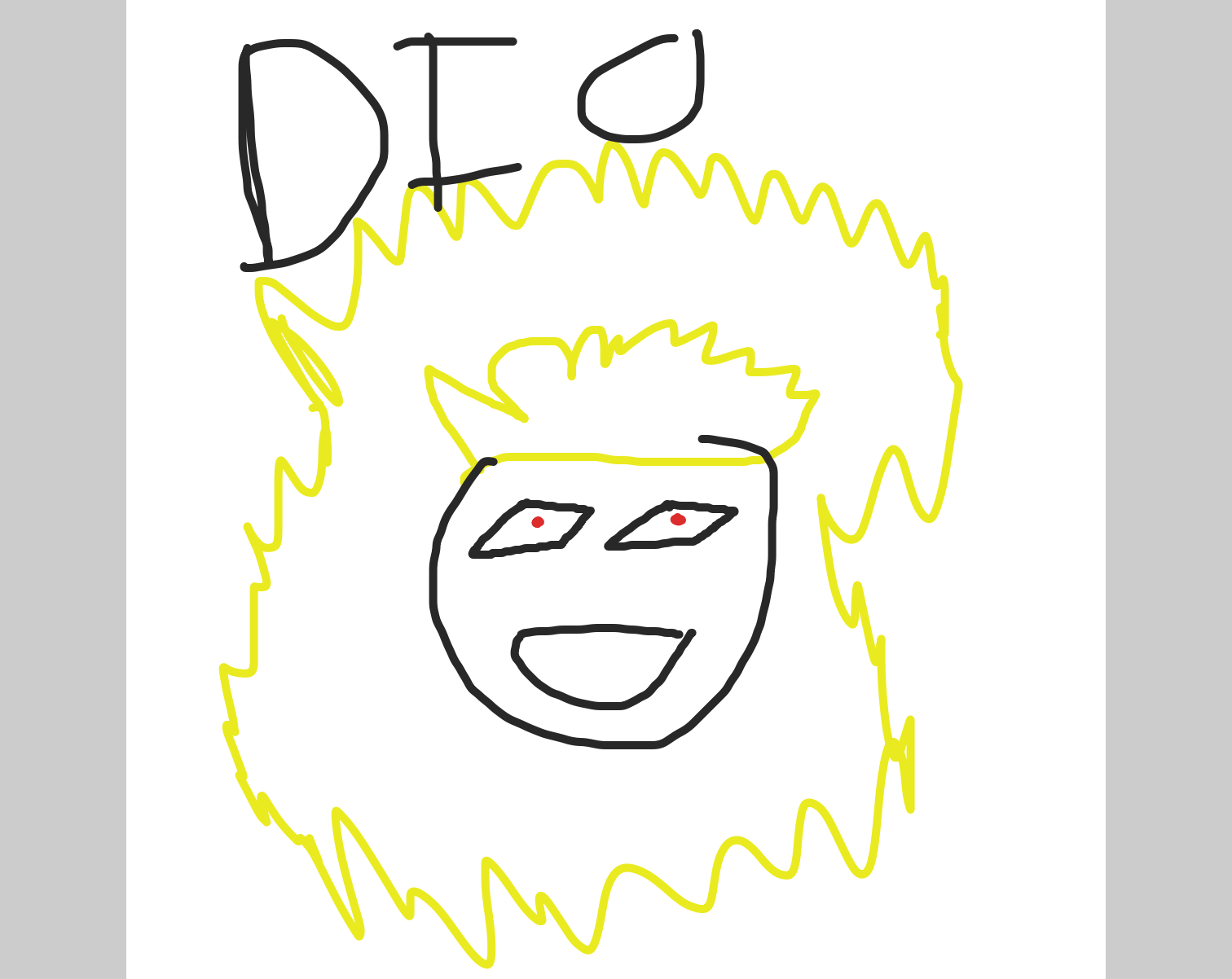 Drawing in Za warudo by Steven117