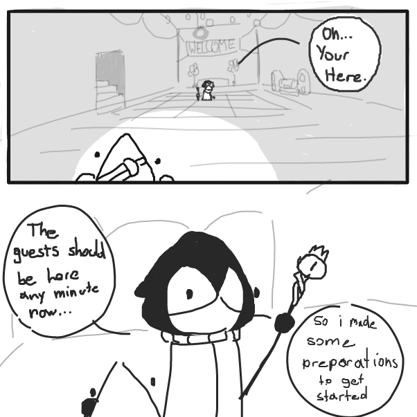  - Online Drawing Game Comic Strip Panel by Sluggishfella