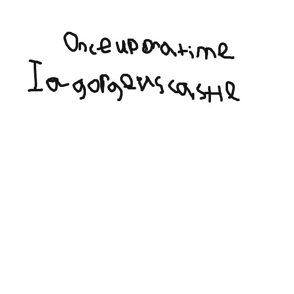 Drawing in fairy tale by bookwyrm