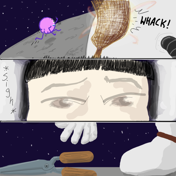  - Online Drawing Game Comic Strip Panel by Wizard Croissant