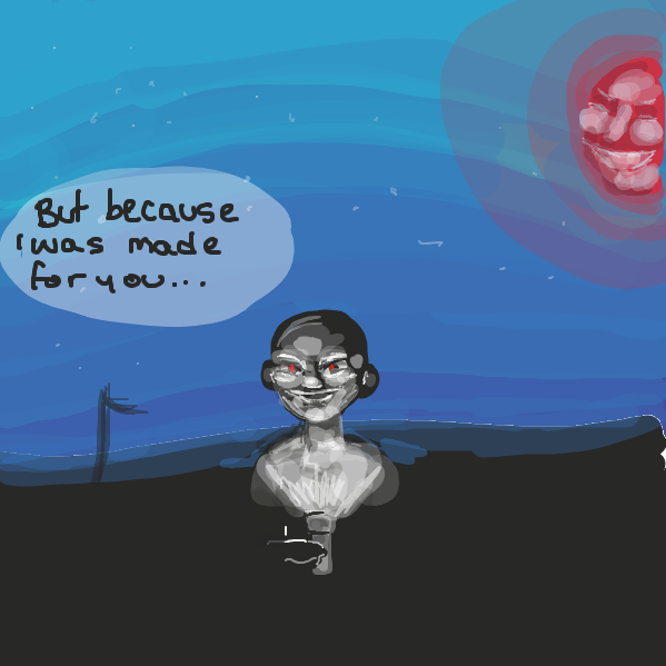 Drawing in If only... by Mojomos