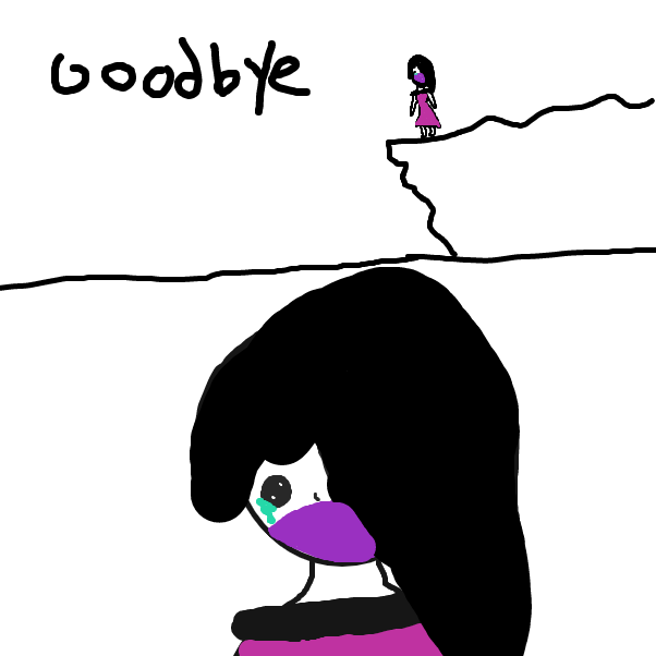 Drawing in Bye. ;-; by LeGoddessToot!