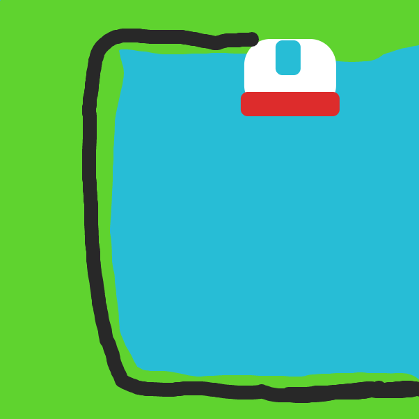 Drawing in Off to get bread by ItzAki