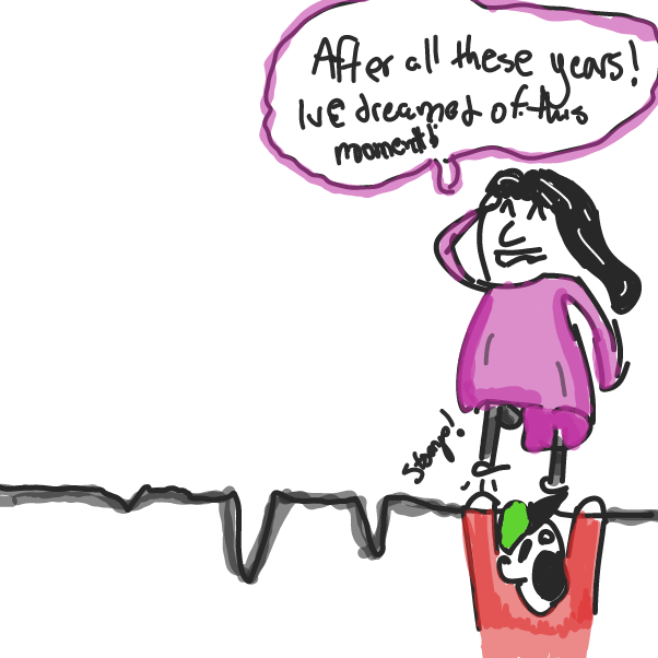 Drawing in Bye. ;-; by Michaelzk