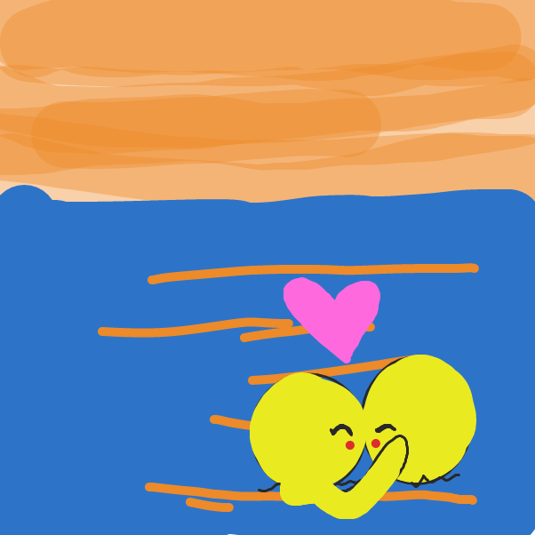 Drawing in Yellow Octopus Fight by LeGoddessToot!