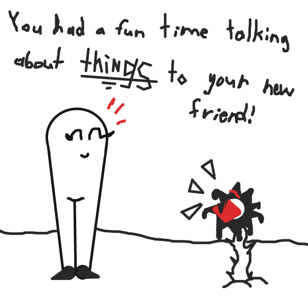 Drawing in Finding Friendship by LizardPie34