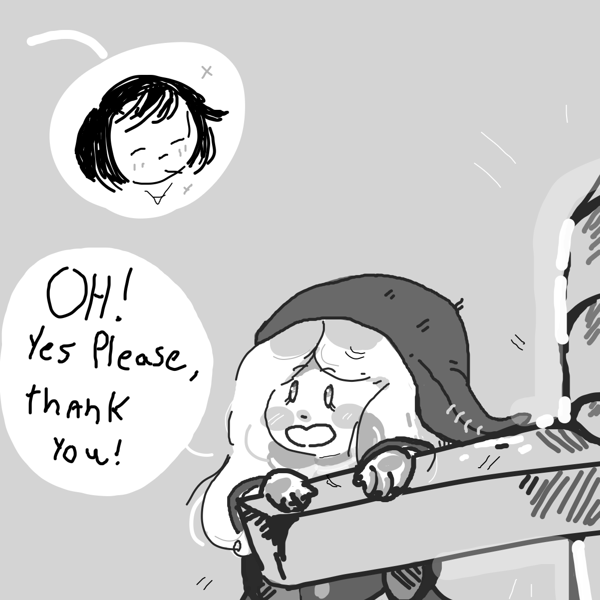 Drawing in big sword by TheButter