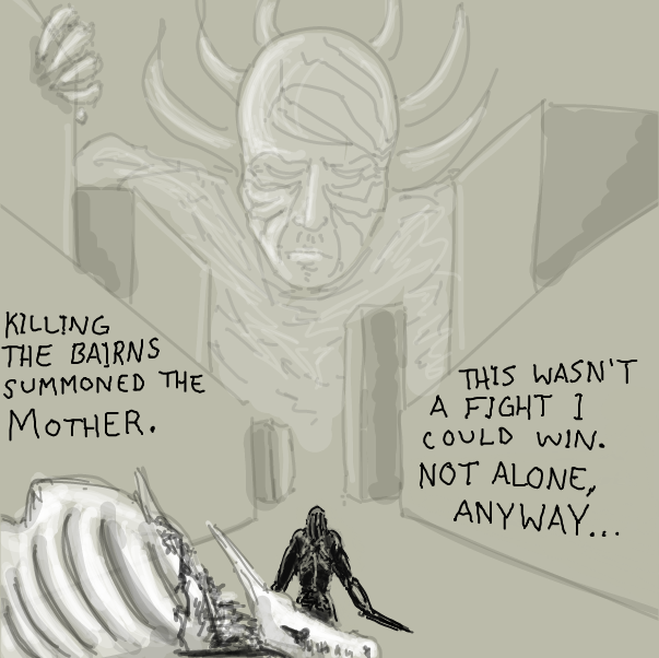 Drawing in Untitled by Buckawn