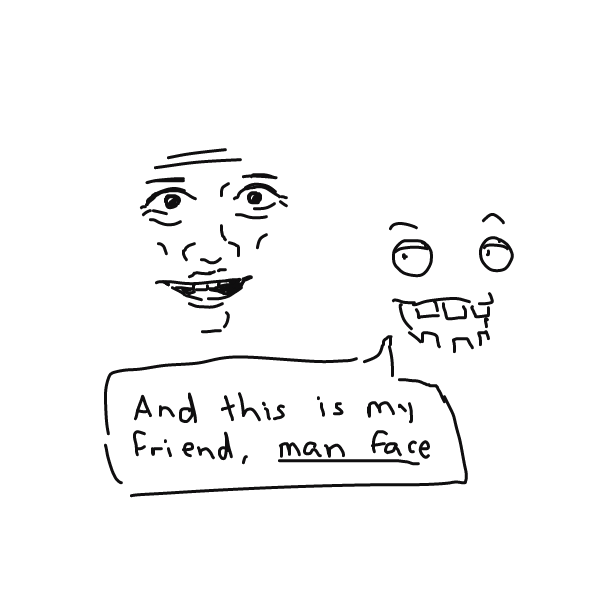 Drawing in random comics by Cheldardo