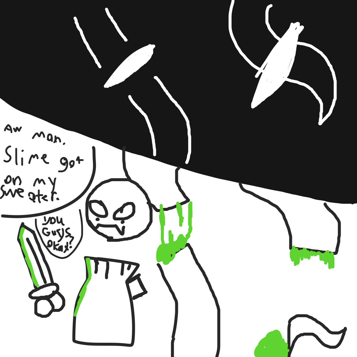  - Online Drawing Game Comic Strip Panel by KingOfSpades2