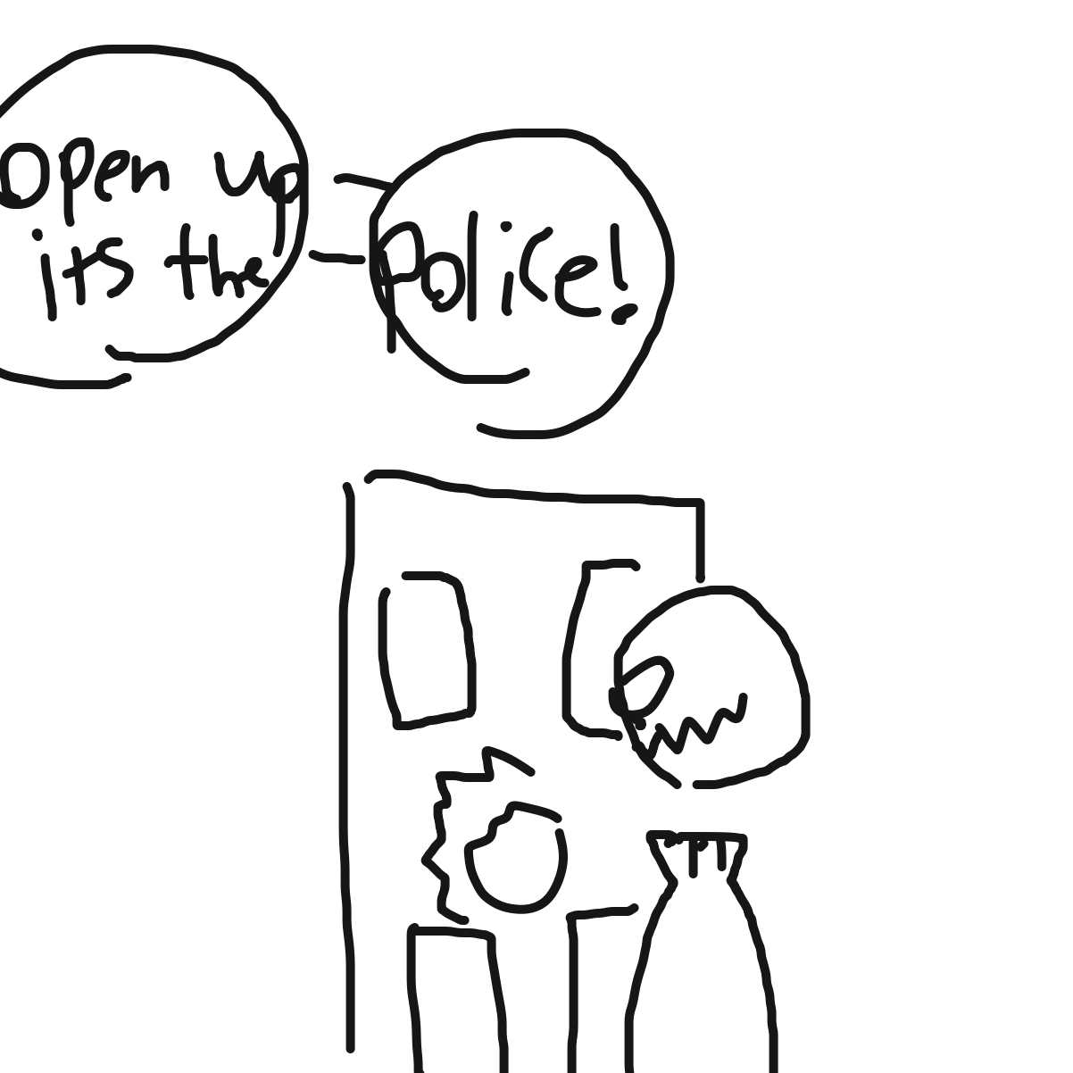  - Online Drawing Game Comic Strip Panel by KingOfSpades2