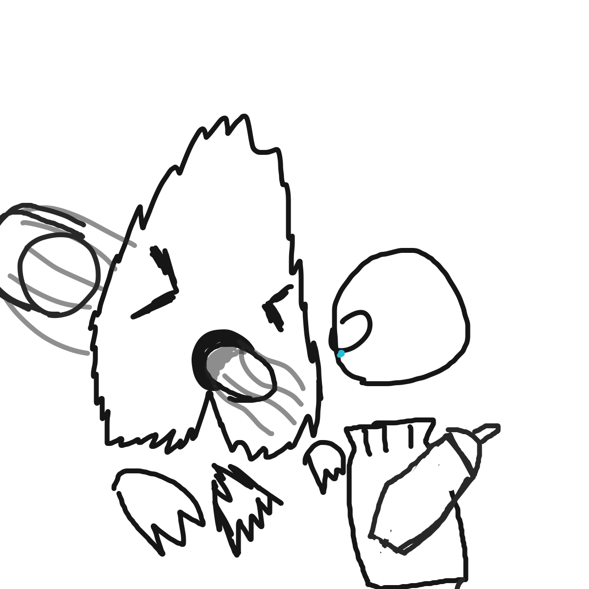  - Online Drawing Game Comic Strip Panel by KingOfSpades2