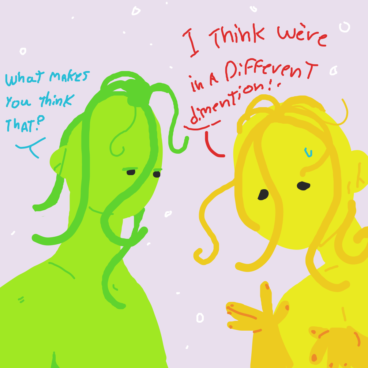 Drawing in The weird orb by TheButter